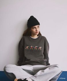 OP／FILA 【ocean pacific】ミッキー/裏毛クルースウェット【Disney/ディズニー】