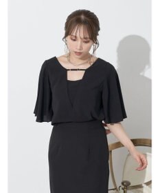 earth music&ecology ２ＷＡＹショルダースリットブラウス