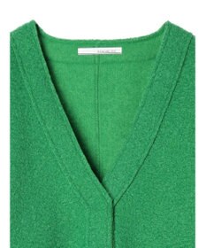 Green Parks ・ＥＬＥＮＣＡＲＥ　ＤＵＥ　ブークレＶネックカーデ