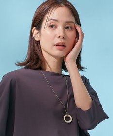 ANY ダブルリングネックレス