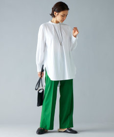 自由区 【洗える】T/R/Wストレッチストレート パンツ