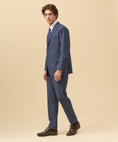 J.PRESS MEN 【セットアップ対応 / ストレッチ性 / 接触冷感 / 洗える】ニューコンセプトウール サマースラックス