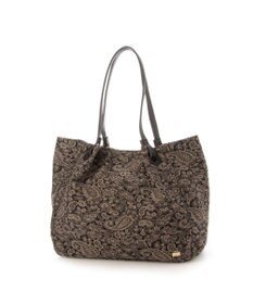 LA BAGAGERIE 【DEVEAUX】ペイズリーナチュラルミニトート