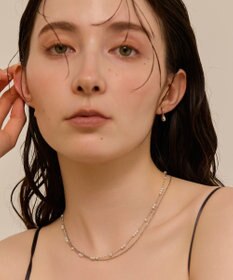Phoebe 〈金属アレルギー対応〉スイングドロップピアス　シルバー/ニッケルフリー