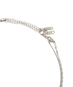 YECCA VECCA 【2本SET】ステンレス2連ネックレス