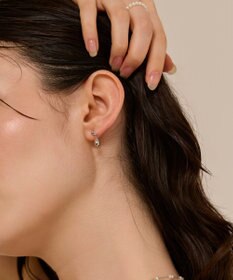 Phoebe 〈金属アレルギー対応〉スイングドロップピアス　シルバー/ニッケルフリー
