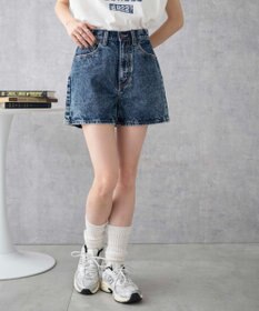 WEGO 台形デニムショートパンツ