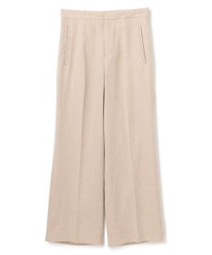 BEIGE， 【洗える】CAROLE / リネンライクフルレングスワイドパンツ