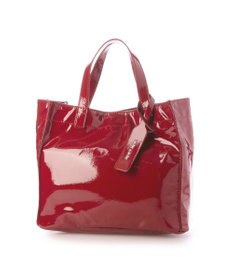 UNBILLION カシュカシュ cachecache / ソフトエナメルスクエア手提げトートS