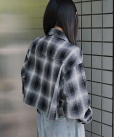 WEGO チェックショートネルシャツ