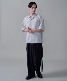 WEGO 【速乾/しわになりにくい/MLサイズ展開】ドライポリオープンカラーシャツ（SS）