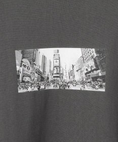 ICB L 【接触冷感・UVケア・洗える】クロップド ロゴTEE