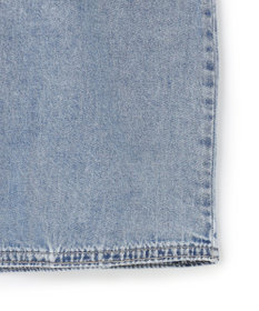 UNFILO L UNFILO DENIM クロップドシャツ
