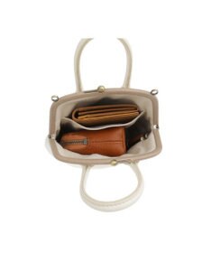 genten ミネルヴァキッコ 口金ショルダーバッグ