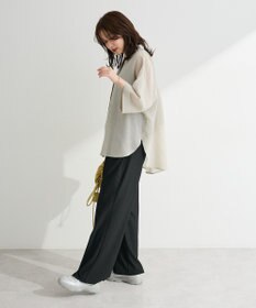 Green Parks セルフカットリブパンツ