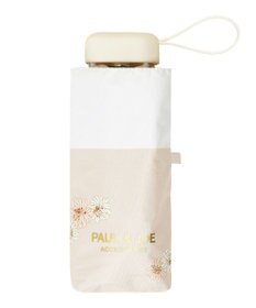MOONBAT 【WEB限定/一級遮光99.99%】晴雨兼用折りたたみ日傘 ポール&ジョー(PAUL & JOE ACCESSOIRES)クリザンテーム/バイカラー 雨の日OK 遮熱 簡単開閉 UV 晴雨兼用
