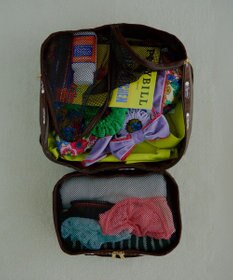 LeSportsac ON JOURNEY PACK POUCH/アーバンアンバー