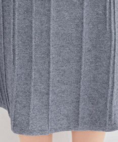 Tiaclasse 【洗える】1着でオシャレ感が出せるニットプリーツワンピース