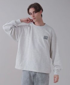 WEGO 【ユニセックス着用ITEM】ショートドロストワンポイント刺繍プルオーバー