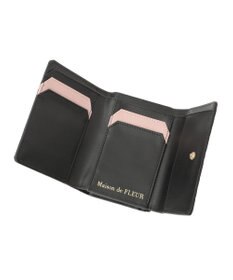 Maison de FLEUR カラーモノグラムウォレット
