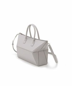 TOPKAPI 【TREASURE TOPKAPI】フェイクレザー ジオメトリック ショルダー付 トートバッグ