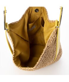 UNBILLION カシュカシュ cachecache / フリーハンドルクロッシェトートバッグ