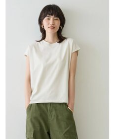 AMERICAN HOLIC 接触冷感フレンチスリーブカットプルオーバー