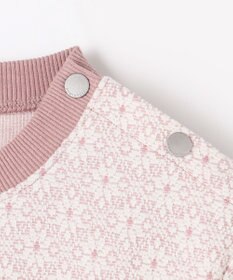 組曲 KIDS 【150-160㎝】 フロストフラワージャガード ワンピース