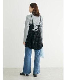 Green Parks ・ＥＬＥＮＣＡＲＥ　ＤＵＥクラッシュベロアキャミチュニック