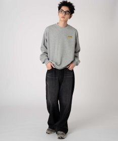 WEGO 【裏起毛/ユニセックス着用ITEM/SMLサイズ展開】アソートグラフィックプルオーバー（4）