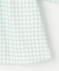 組曲 KIDS 【80-100㎝】シャーリングチェック トップス