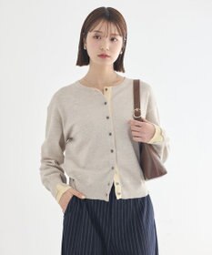 earth music&ecology 【一部予約】カラーコンビニットカーディガン