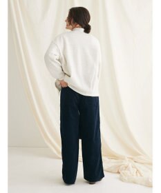 CRAFT STANDARD BOUTIQUE 裏起毛リングドットカーディガン