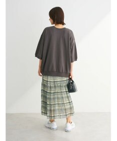 Green Parks ７分袖ロゴミニ裏毛トレＴＥＥ