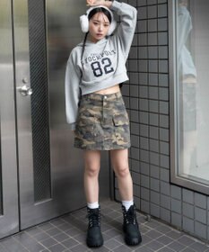 WEGO ロゴショートプルパーカー