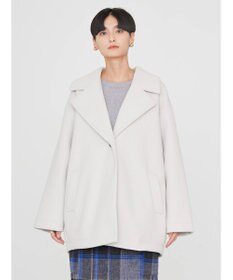 AMERICAN HOLIC 中空ＦＩＢＥＲコクーンミディコート