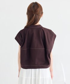 earth music&ecology コクーンフォルムシャツ