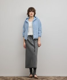 GRACE CONTINENTAL フェザーニットパーカー