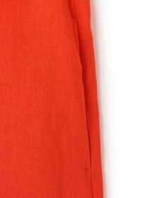 UNFILO リネンレーヨン スキッパー ワンピース