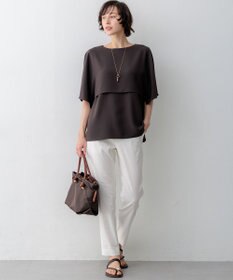 23区 コンビカラー リング ネックレス