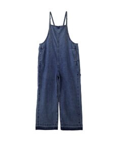 YECCA VECCA 綿麻デニムサロペット
