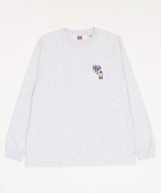 WEGO 【ユニセックス着用ITEM/MLサイズ展開】別注BENDAVISハートワンポイント刺繍T（LS）