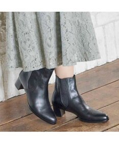 MODE ET JACOMO <MODE ET JACOMO>サイドゴアレザーショートブーツ