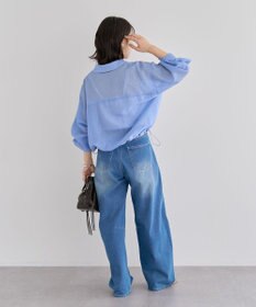 Green Parks 裾ドロストシアーシャツ