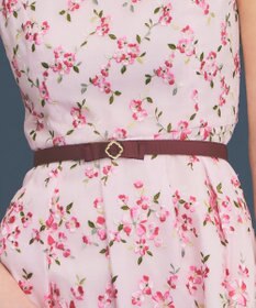 TOCCA CLOVER BUCKLE RIBBON BELT ベルト