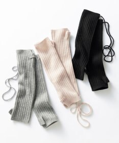 23区 【洗える】ピュアカシミヤ アームウォーマー