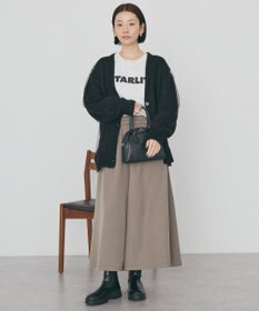 AMERICAN HOLIC 【選べる丈】ギャザーウールライクスカーチョ