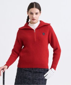 23区GOLF 【WOMEN】ウイングカラーニット