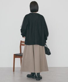 AMERICAN HOLIC 【選べる丈】ギャザーウールライクスカーチョ