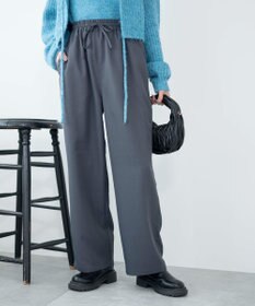 WEGO 【ウエストゴム/手洗い可】カラーイージーパンツ